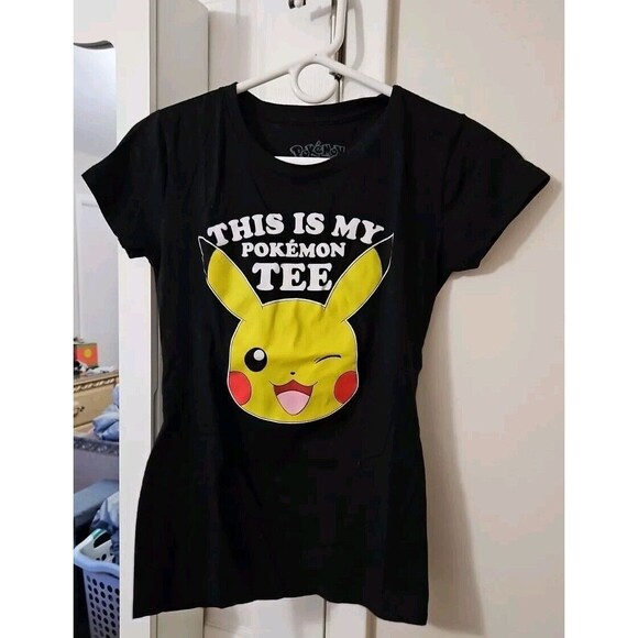 This Is My Pokemon Tee Women's Cut T-Shirt Size M - Picture 1 of 5